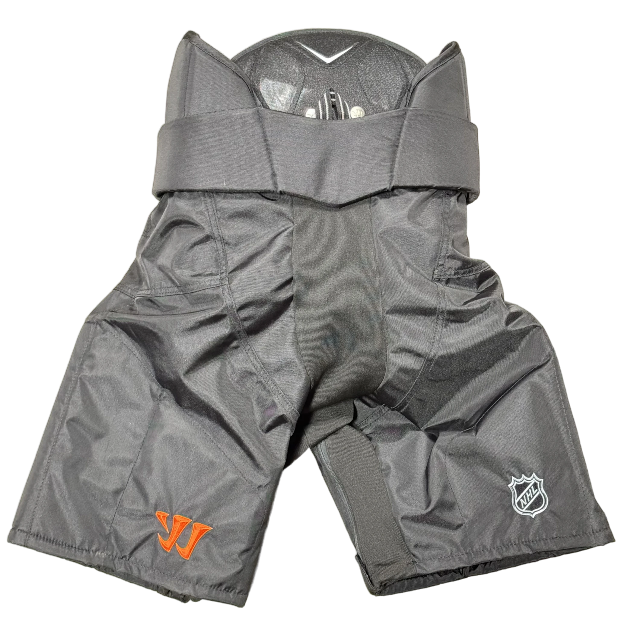 Warrior Covert - Pantalon de hockey NHL Pro Stock des Flyers de Philadelphie (noir/orange)